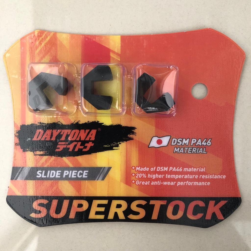 SLIDER PIECE RACING DAYTONA PNP สําหรับ HONDA ALL BEAT KARBU FI ESP BEAT DELUXE SCOOPY GENIO VARIO 110 HONDA MOTORCYCLE