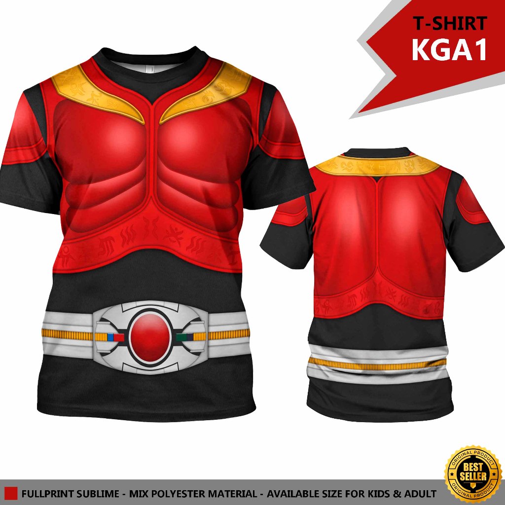 KEMEJA ชุด Kamen Rider Kuuga เสื้อผ้ากลางแจ้ง เสื้อยืด เสื้อฮู้ด เสื้อกันหนาว Joggers เสื้อลําลอง