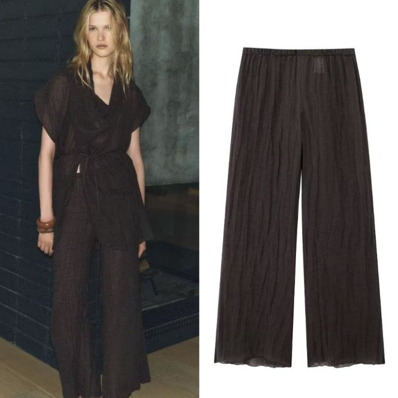 Coffee Leisure Pants 76300 (AZ)