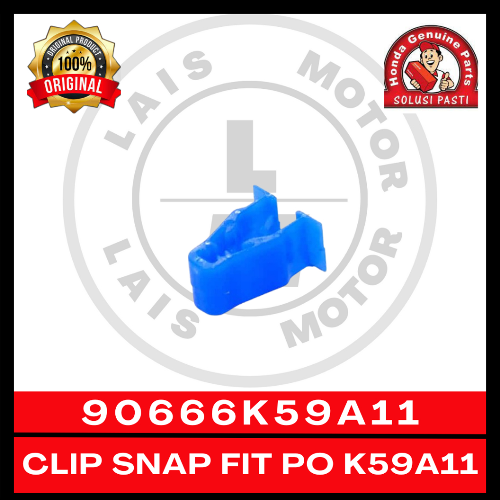 Clip Snap Fit Body K59A11 90666K59A11 Original AHM