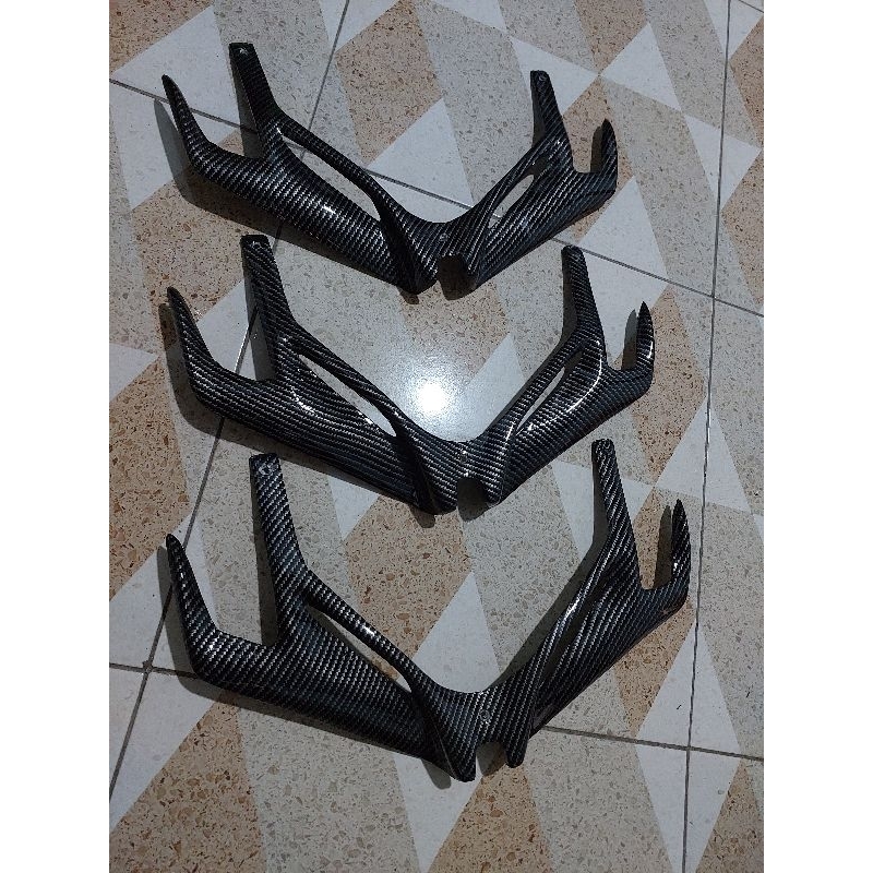 Winglet all new cbr 150 new cbr 150r 2021 k45r คาร์บอน wtp winglet cbr 250rr