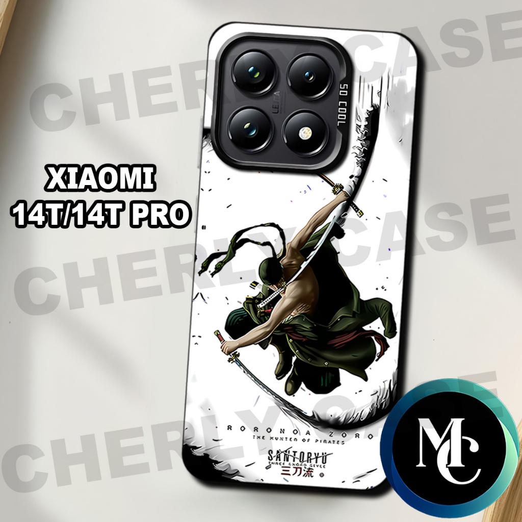 CC5/ Xioami 14T/ 14T pro เคสโทรศัพท์มือ/ลูฟี่อะนิเมะตัวอักษร Motif/Xioami 14T ปลอก/Xioami 14T/Xioami