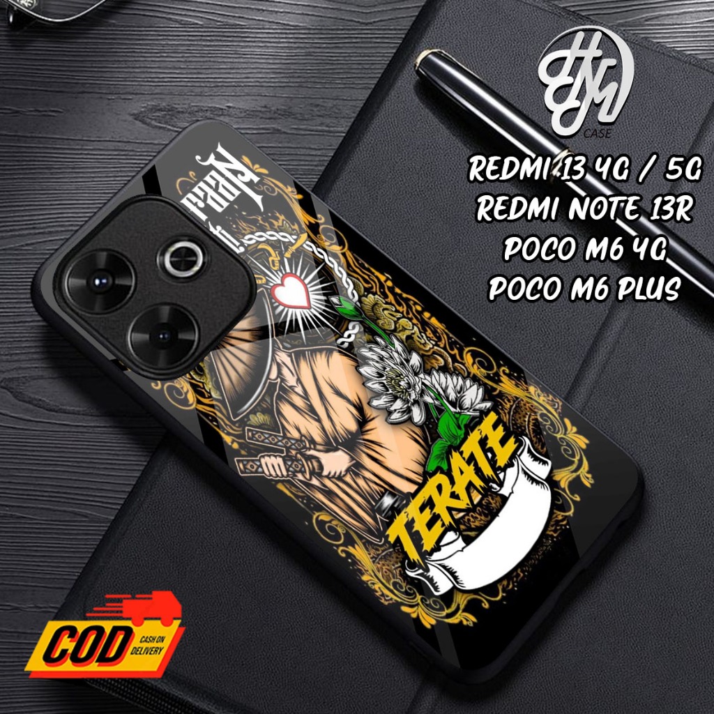 HP Redmi 13 4G/5G / NOTE 13R / Poco M6 4G / M6 PLus เคสโทรศัพท์ล่าสุด - เคสแฟชั่น PSHT เคสแข็ง Softc