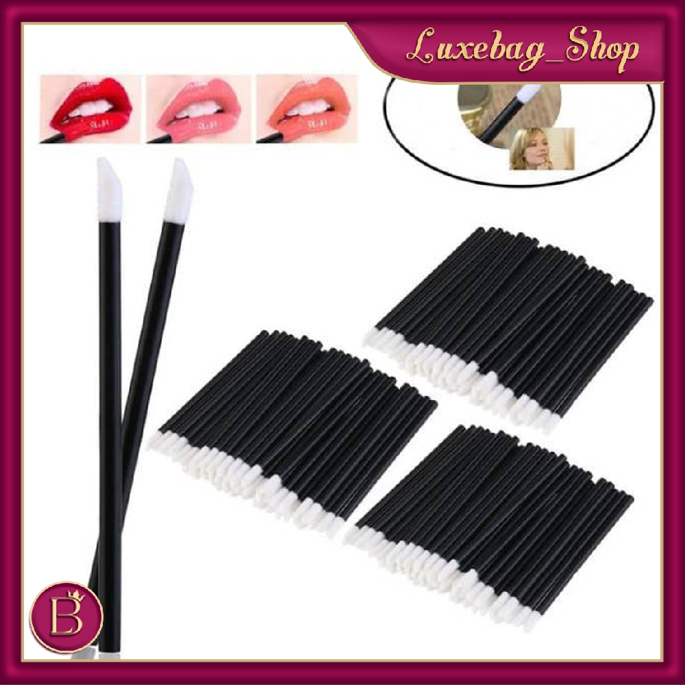 LB 1 ชิ้น Lip Brush / Lip Brush / Lip Comb / Lip Brush / Lipstick Brush Applicator / แปรงลิปสติก / แ