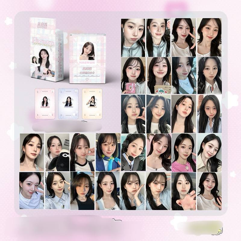 [TS] HAEWON NMIXX HOLOGRAM PHOTOCARD LOMO CARD ภาพถ่ายการ์ด KPOP LOMOCARD KPOPERS PHOTOCARD