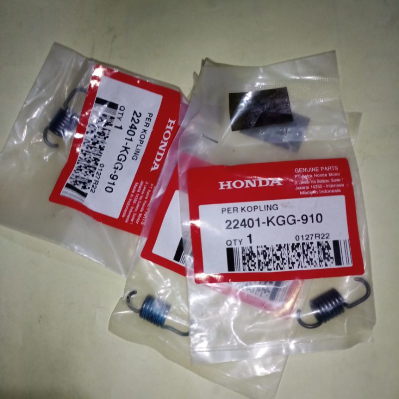 22401KGG910 3 ชิ้น Per centri Per Cvt คลัทช์คู่ Honda Vario 160 F1/PCX 160/ ADV 160 / STYLO original