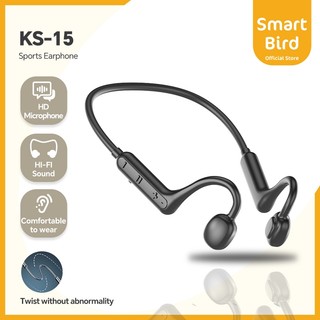 SmartBird Earphone KS-15 Hanging Ear Sport OWS Headset Clear call HiFi Sounds Headphone TWS Sport Music Bluetooth Headset