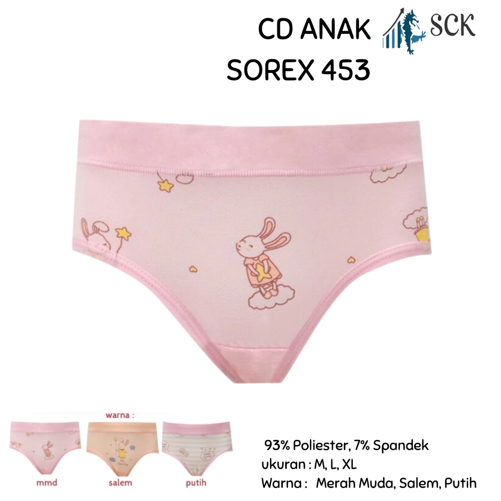 SOREX NA 453 Classic Model Girls CD / Soft Briefs Size M-XL