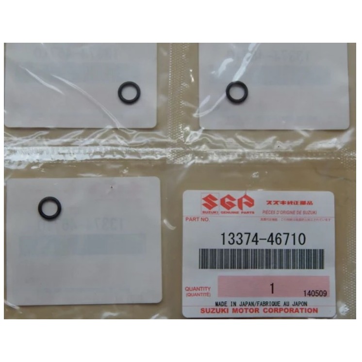 Suzuki GSF400 O Ring on คาร์บูเรเตอร์ลอย 4 ชิ้น PN 13374-46710