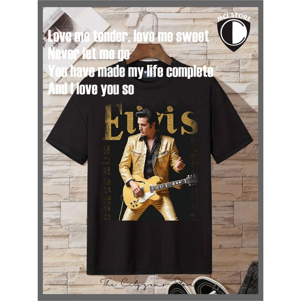 Elvis Presley Eps.3 เสื้อยืดผู้ชาย/ผู้หญิง