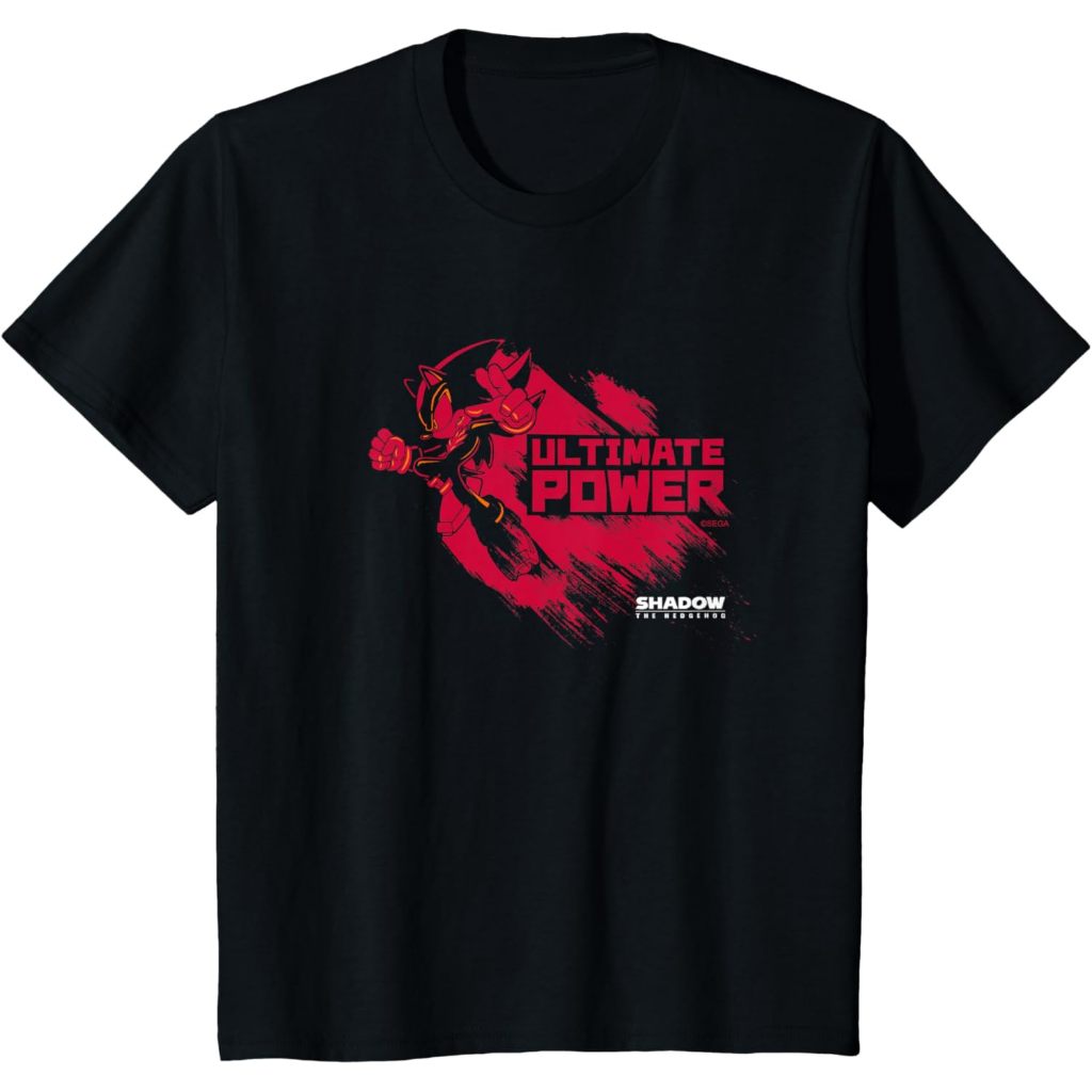 Sonic the Hedgehog เสื้อยืดเด็ก Shadow the Hedgehog - เสื้อยืด Ultimate Power