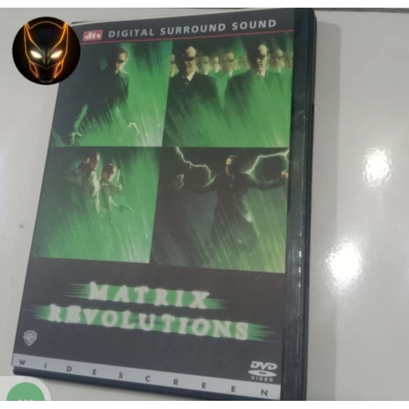 DVD Original Matrix Revolutions: Feat Keanu Reeves ข้อความภาษา