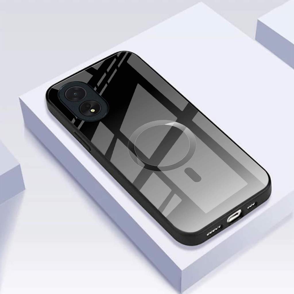 (J87) Softcase Glass OPPO A15 A1K A31 A8 A37 A39 A57 A3S A5 A9 A52 A92 A72 A53 A5S A12 A7 A11K A71 F