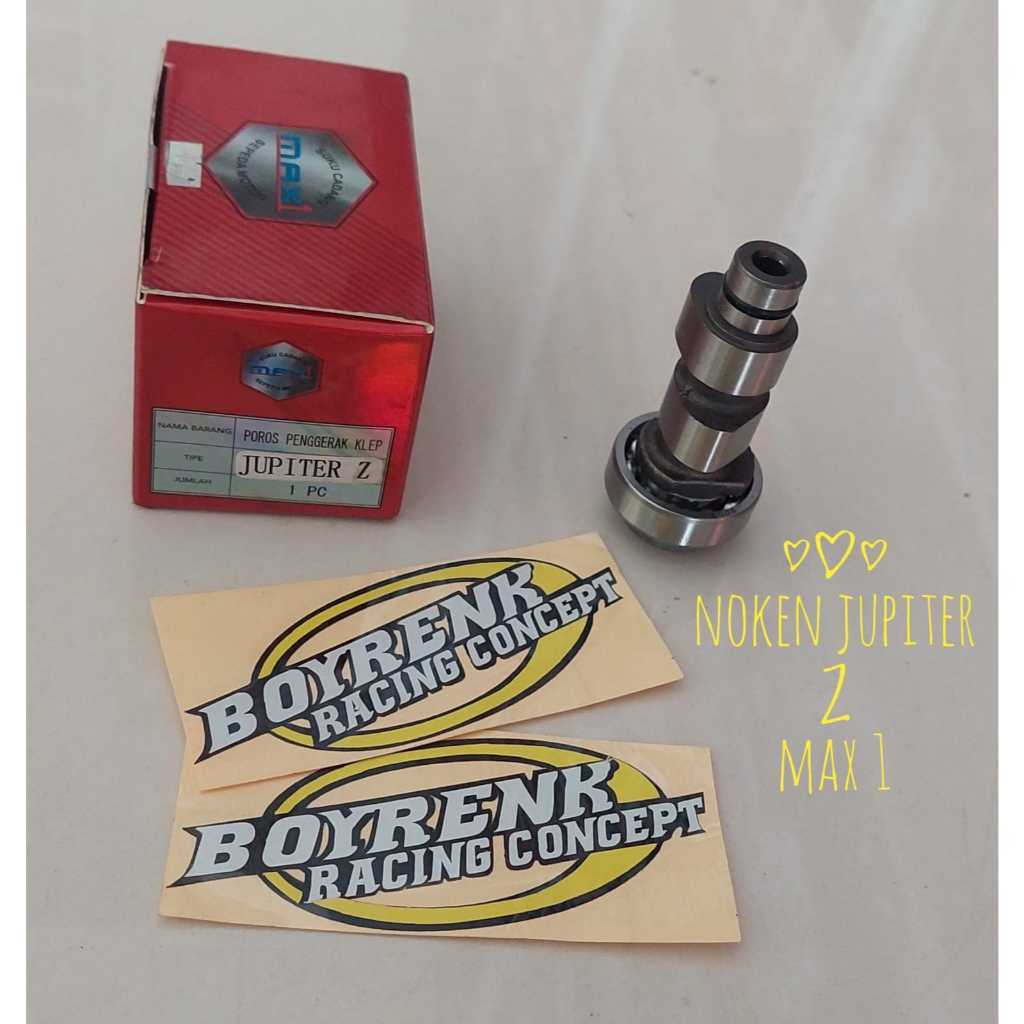 NOKEN AS CAM SHAFT JUPITER Z MAX 1 - BRC OLSHOP