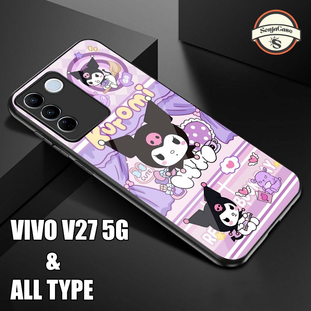 HP SENJACASE SOFTCASE GLASS ALL TYPE V1V0 V27 5G/V27E/V29E/V29 5G/V17/V19/Y100/Y19/V11/Y83/Y71/Y81/Y