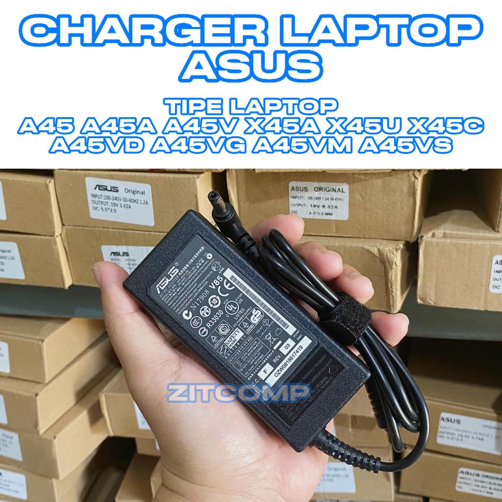 ต้นฉบับ ASUSSS CHARGER ADAPTER 19V 3.42A [5.5x2.5MM] A45 A45A A45V X45A X45U X45C A45VD A45VG A45VM
