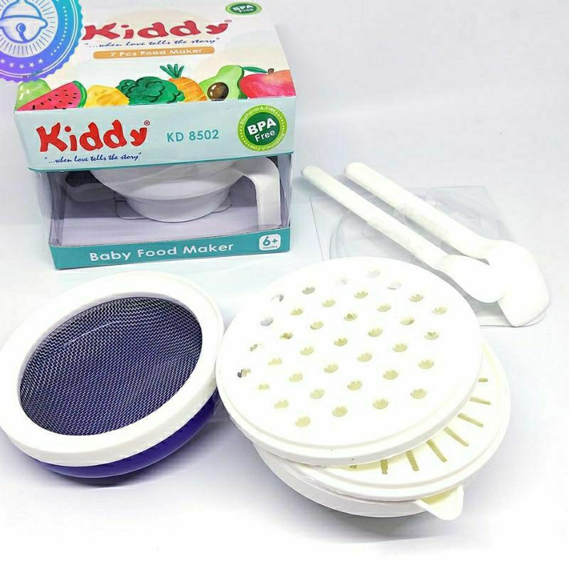 เครื่องทําอาหาร Kiddy 8502 7in1 BPA FREE - Kiddy Filter สําหรับทําอาหารเด็ก