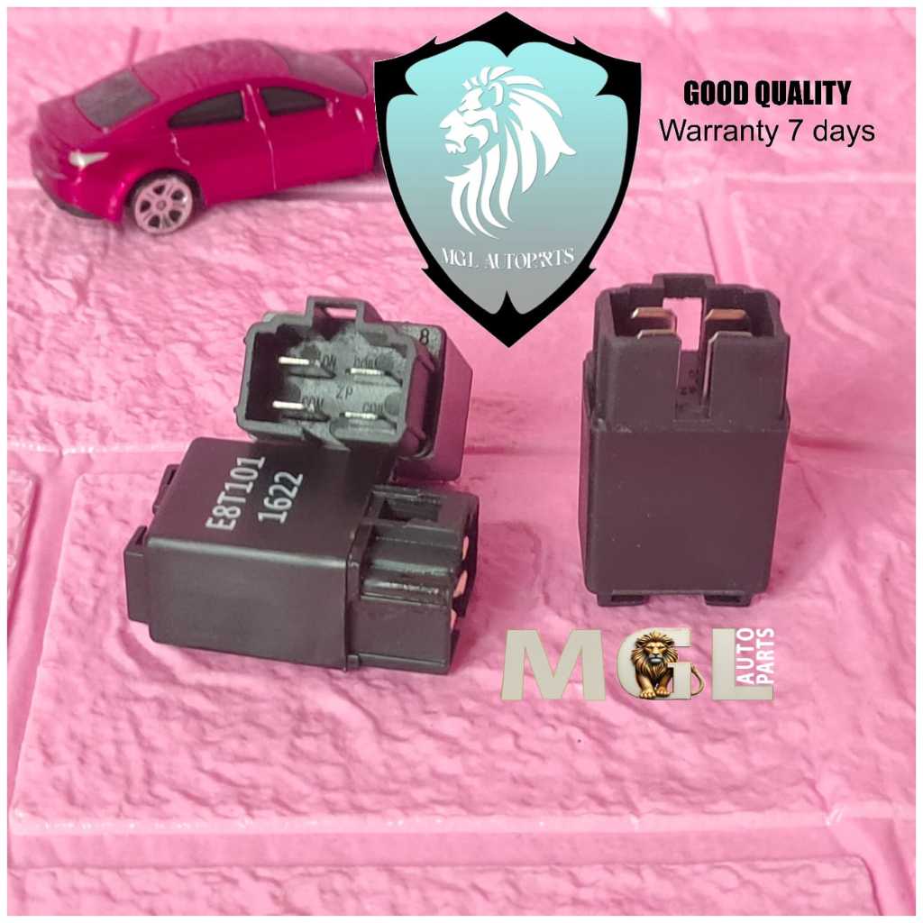 รีเลย์พาวเวอร์เครื่องยนต์ MITSUBISHI t120ss ฉีด L300 L200 12 โวลต์ 4 ขา E8T101 1622 คุณภาพดี