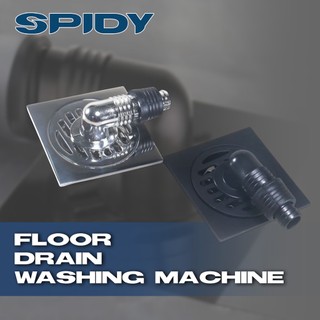 Spidy Saringan Got Mesin Cuci Hitam Set Floor Drain Washing Machine