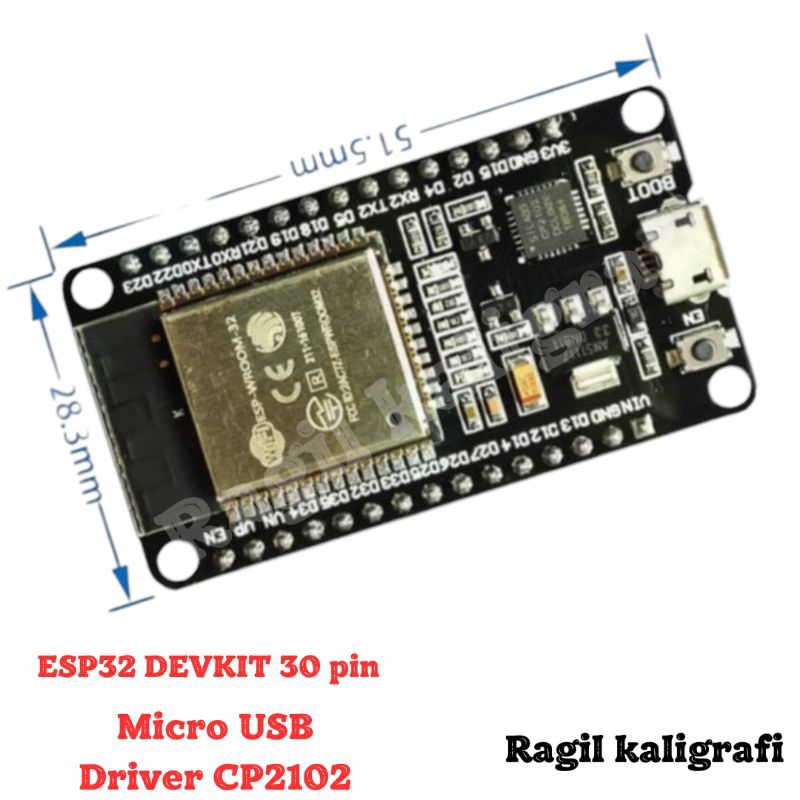 Esp 32 DEV KIT - ESP32 DEVKIT IOT WIFI + BLUETOOTH