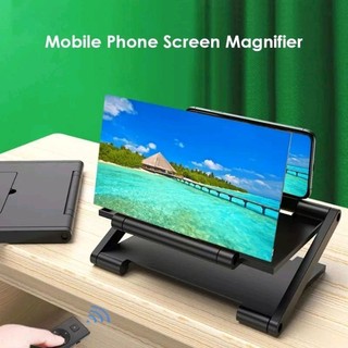 Kaca Pembesar Layar HP 3D F3 F6 F12 10 inch Folding Screen Enlarger/Stand Nonton