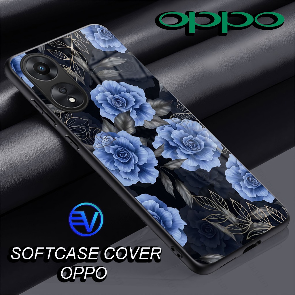 [ GT13 FLOWER ] Oppo Glossy Softcase (A3X)(A3PRO 5G)(A60)(A16)(A17)(A17K)(A18)(A38 4G)(A58 4G )(A53/