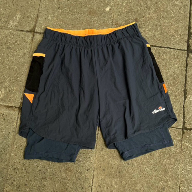 กางเกงวิ่ง Ellesse 2in1