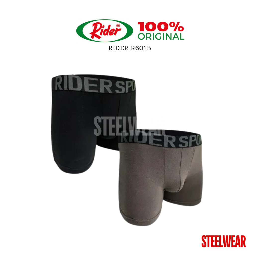 Original RIDER R601B Mens Boxer - 1 กล่องมี 2 ชิ้น