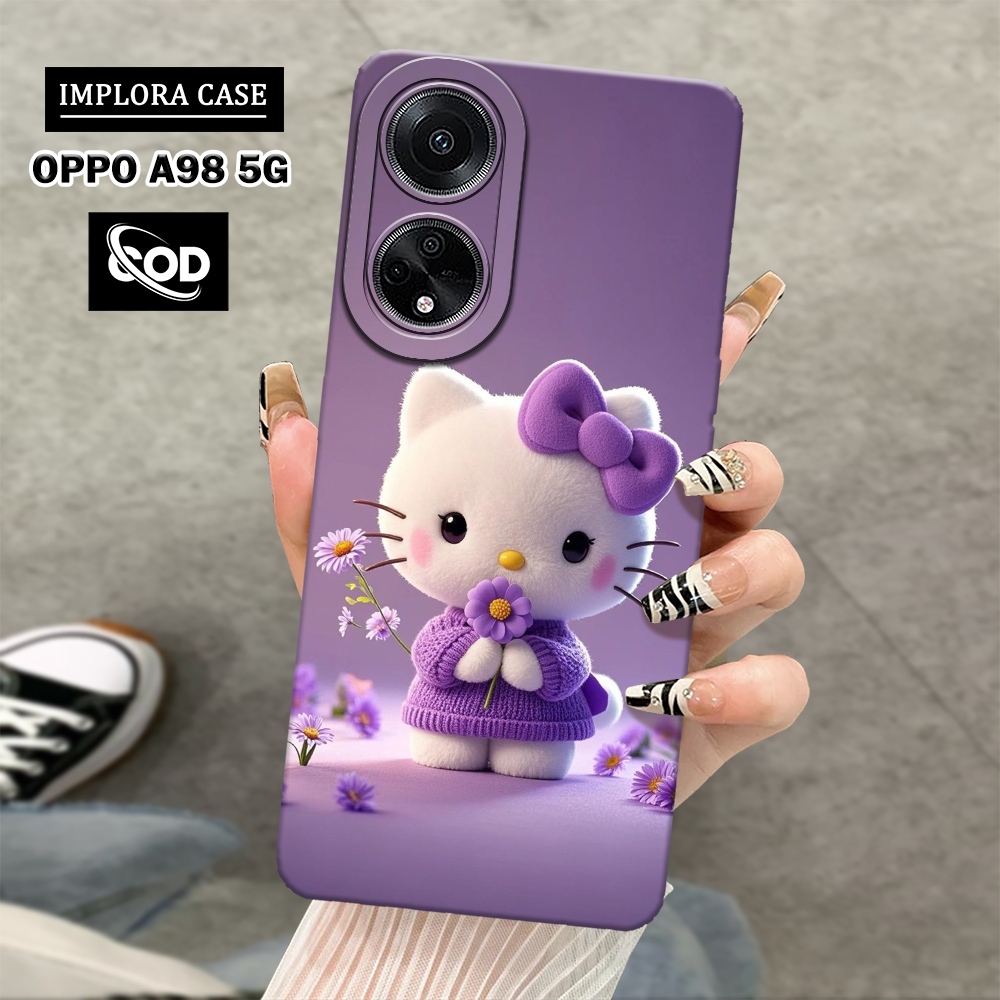 เคส HP IMPLORA - เคสโทรศัพท์ OPPO A98 5G ล่าสุด - เคสแฟชั่นการ์ตูน - เคส OPPO A98 5G Pro Camera Soft