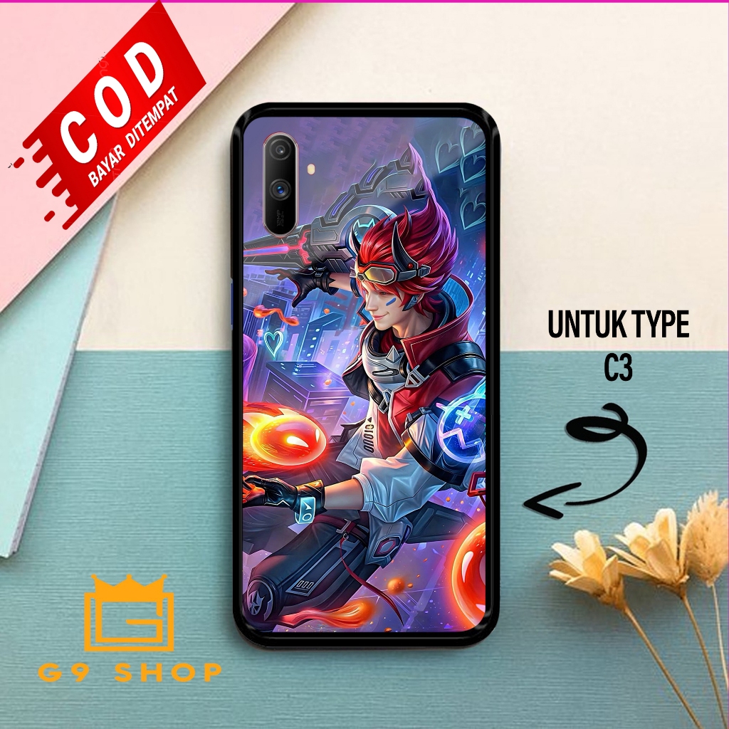 [gnine_case]case Realme c3 -scase Glossy-Protective )case(ml)softcase hp-case hp-casing hp-silikon-s