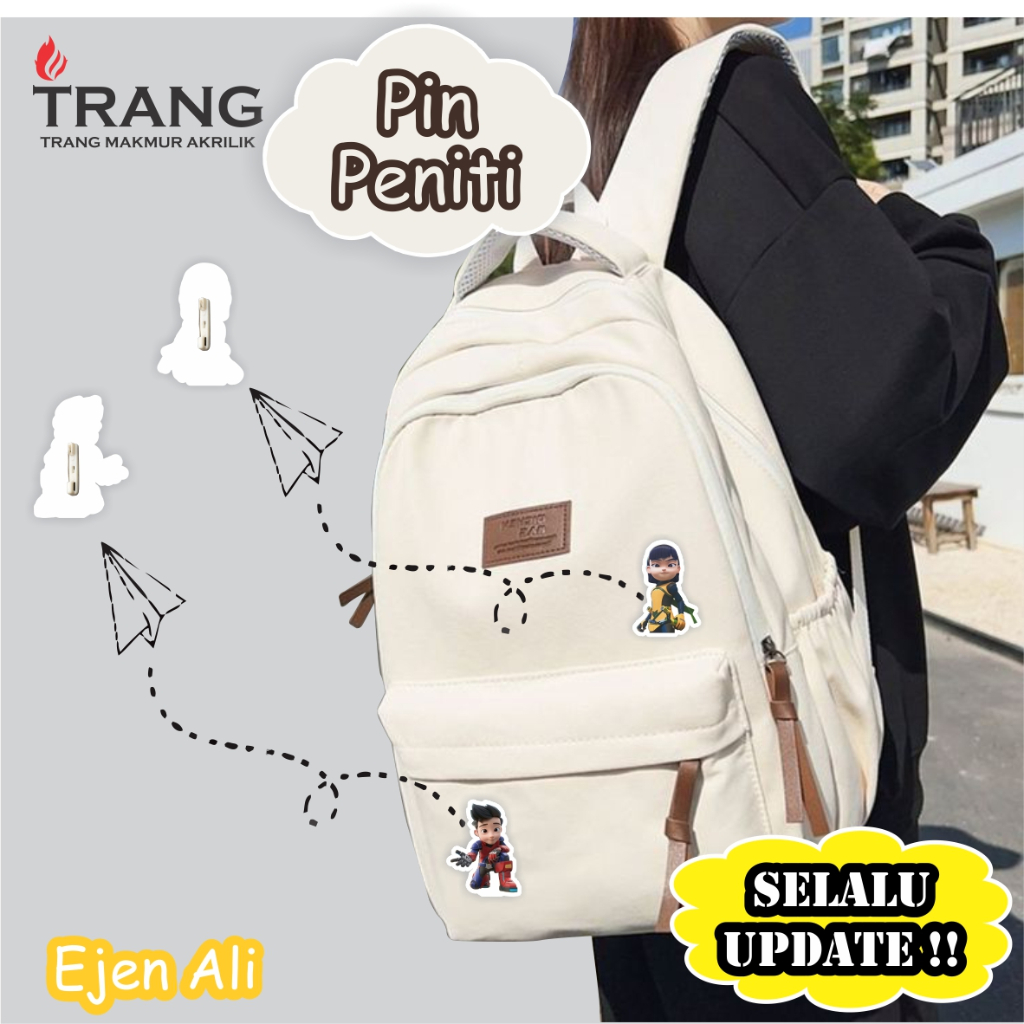 Ejen Ali เข็มกลัดอะคริลิค / Ejen Ali Acrylic Pin