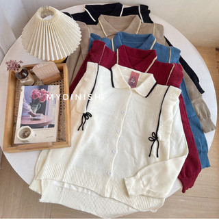 ALIYAH CARDY CARDIGAN ATASAN RAJUT WANITA LENGAN PANJANG - KOREAN STYLE KNIT TOPS