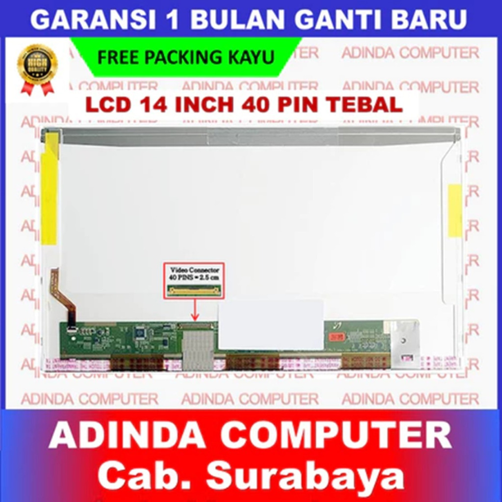 LAYAR หน้าจอ LED LCD Acer Aspire 4755G 4752G 4752Z 4752ZZG