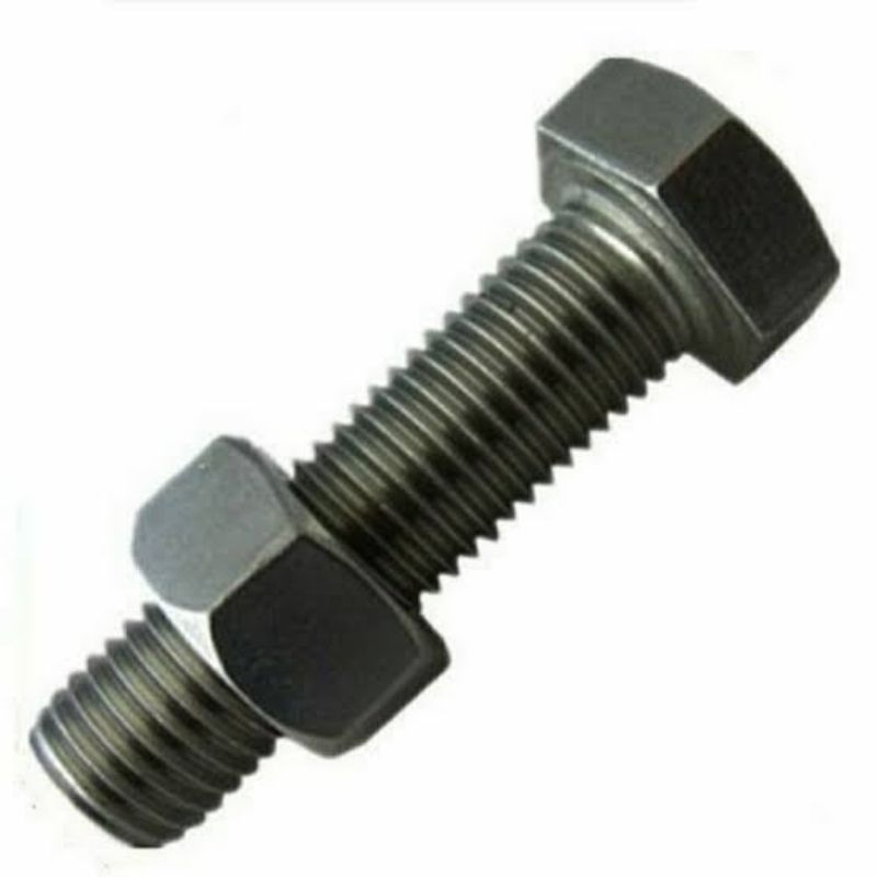 น็อตและน็อตเหล็ก M8x20 (ต่อ 10 ตัว)