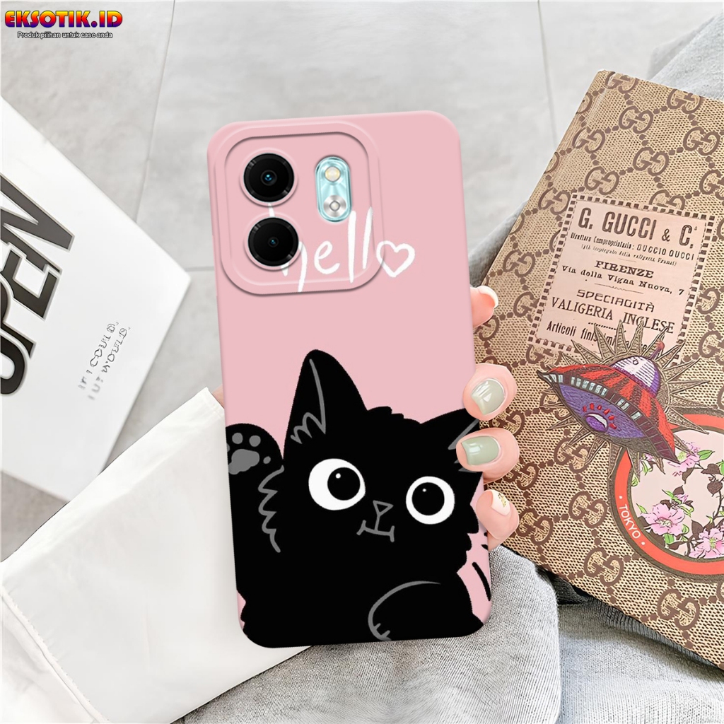 เคส Infinix Hot 50i - เคส Infinix Hot 50i - เคสแฟชั่น - Infinix Hot 50i Silicone - Cool and Cute Mot