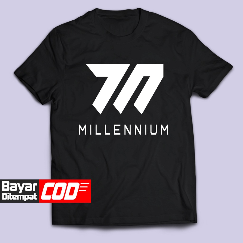 อะนิเมะเสื้อยืด MILLENIUM HIGHSCHOOL D BLUE ARCHIVE มังงะ Tshirt Unisex ญี่ปุ่น BRAIN CLOTHES