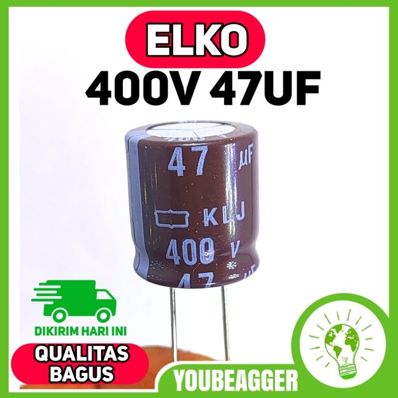 กวางเอลโก้ 400v 47uf