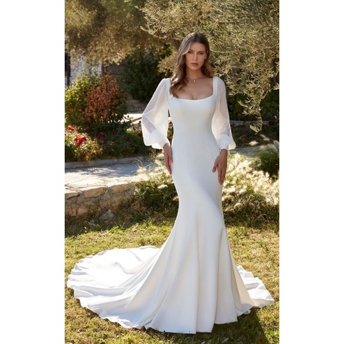 Chiobushop - (Aira) Party Dress Pre Wedding Wedding Wedding Dress FishtaiL Tail