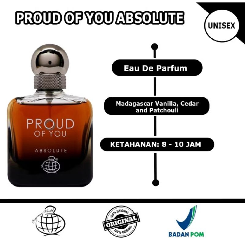 FW Proud Of You Absolute EDP ex Afnan อินโดนีเซีย