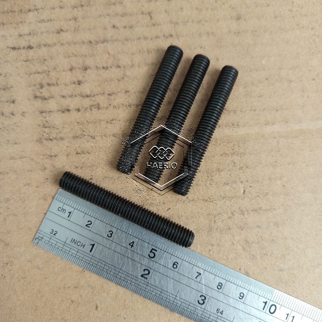 L-BOLT M8X60 STEEL LENGTH 6CM 6 CM 60MM BLACK BAUD 12 L-WRENCH 4 L4 EMBEDDED M8 X 60 8X60 8 X 60 TH 