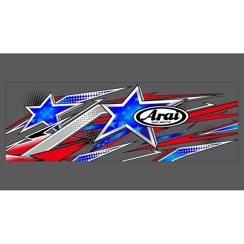 สติ๊กเกอร์ STRIPING CVT ALL VARIO (OLD, KZR, LED, NEW) ARAI MOTIF RX-7