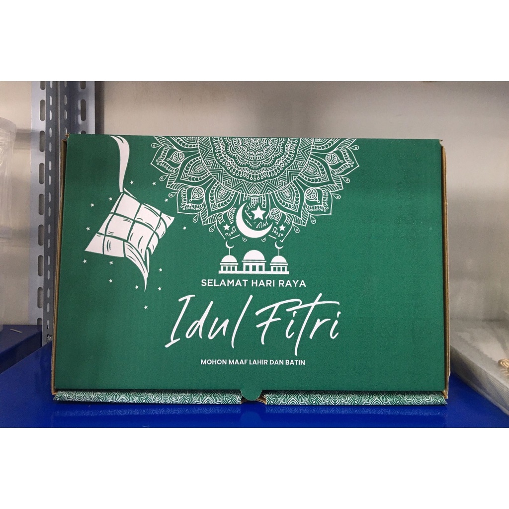 กล่อง Eid eflute/กล่องแฮมเปอร์อัลฟิต/Sumbako/Eid Mubarak/Eid Packaging