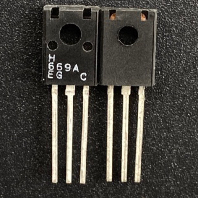 H669A H 669 H669A H669 TO-126 NPN ทรานซิสเตอร์ซิลิคอน