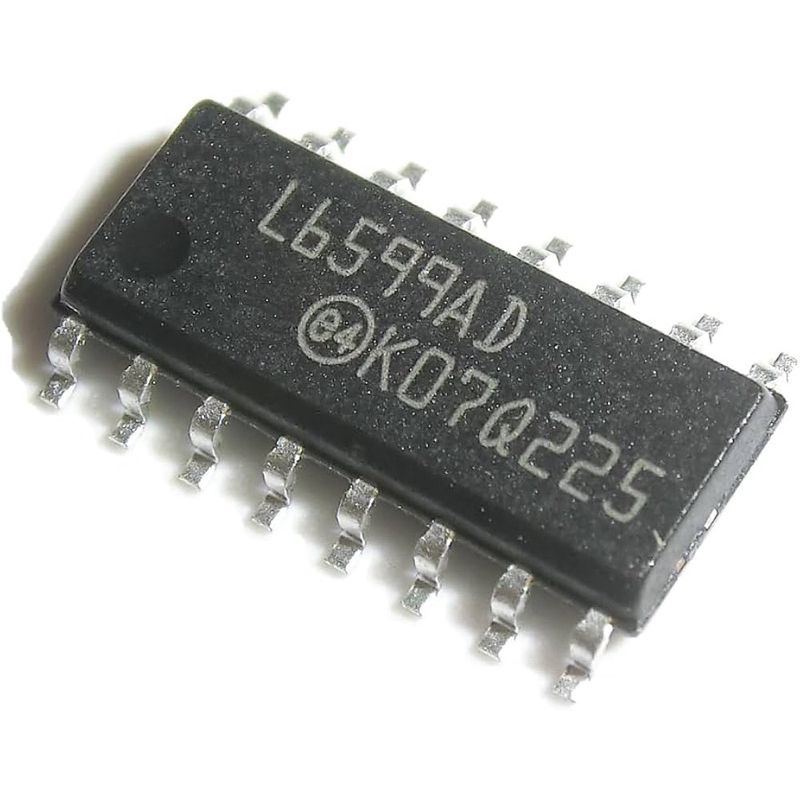 L6599AD L6599D L6599DTR L6599 6599 SOP-16 SMD เครื่องควบคุมความต้านทานแรงดันไฟฟ้าสูง