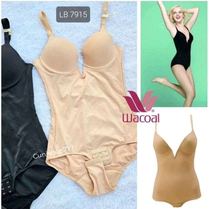 WACOAL LULUDI DAILY SHAPE BODYSUIT BODY CORSET IB 7915 ชุดร่างกายผู้หญิง SLIMMING THE SMACHI IB7915 LB 7931
