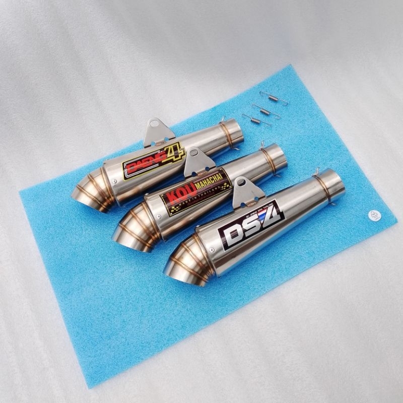 Daeng sai4/Kou/DS4 Canister เปิด Spec Exhaust 51mm สําหรับรถจักรยานยนต์ทั้งหมด