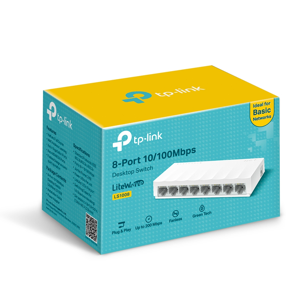 TP-LINK LS1005 HUB 5 PORT & LS1008 8 PORT