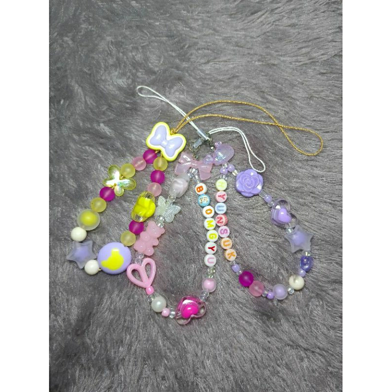 TREJO PHONE STRAP/PHONE STRAP STONE/CUSTOM NAME PHONE STRAP