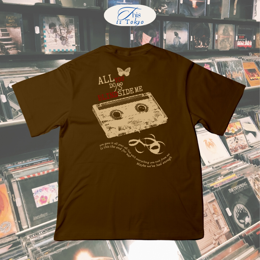 เสื้อยืด Niki - AUTUMN (UNISEX) OVERSIZED 100% COTTON COMBED 24S