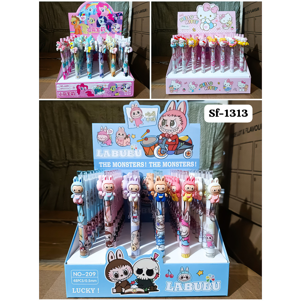 [NN] HELLO KITTY PONY CHARACTER GEL PEN PUMPKIN GEL PEN